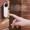 Wasserstein Doorbell No-Drill Mount, for Google Nest Doorbell battery GoogleDBNoDrillMntUS